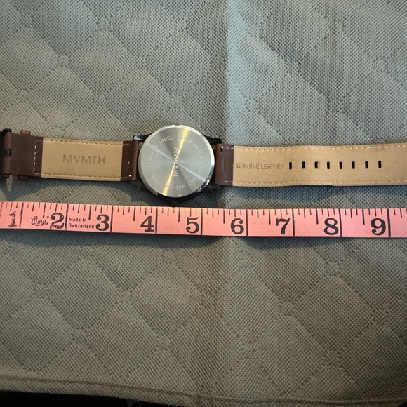 Brown Leather Men's MVMT Watch - Picture 2 of 5